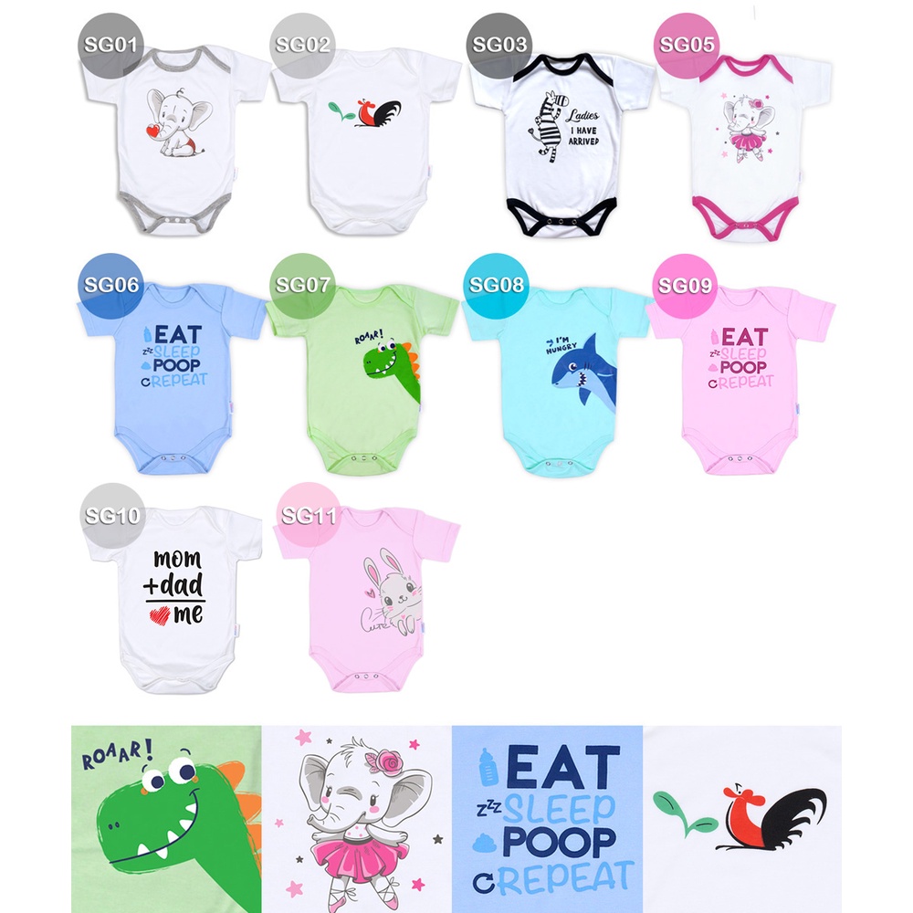 Miabelle Bodysuit SG - Jumper Bayi