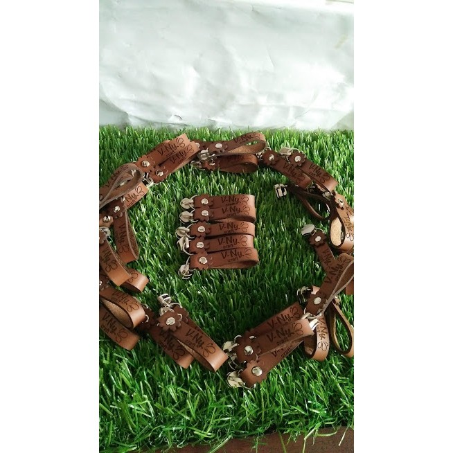 label kulit / label kulit sintetis / label kulit imitasi / kepala resleting custom 1