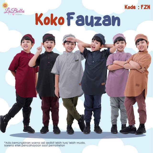 KOKO ANAK PAKISTAN FAUZAN BY LABELLA, SET CELANA JOGER
