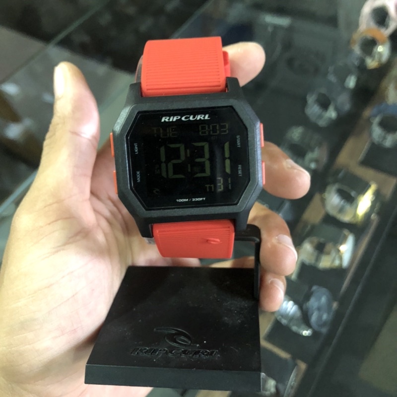 JAM TANGAN PRIA RIPCURL ORIGINAL P19 ATOM DIGITAL RUST