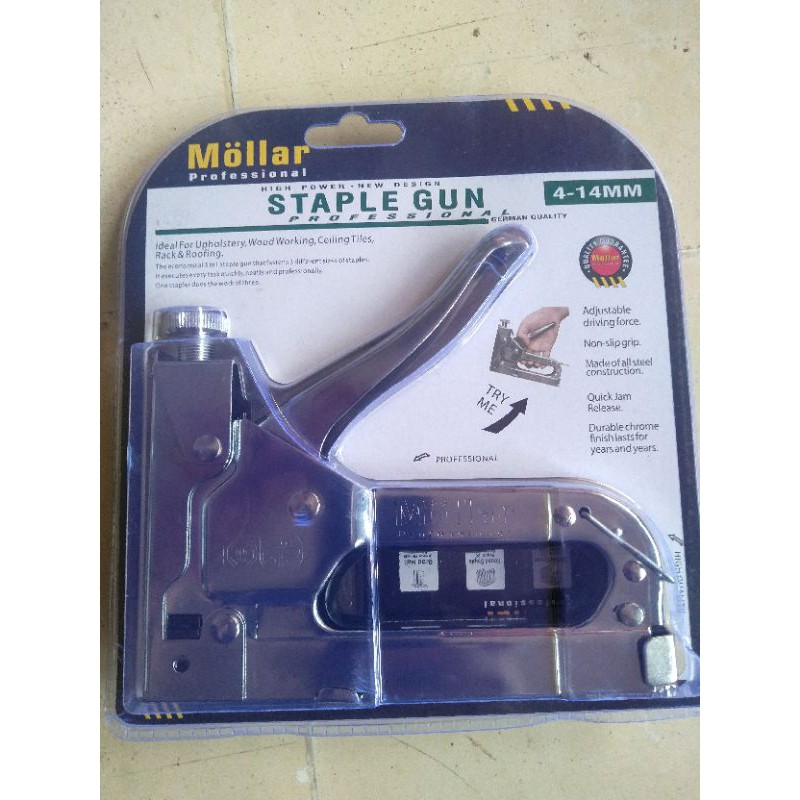 

staples tembak / staple gun Mollar 4-14mm