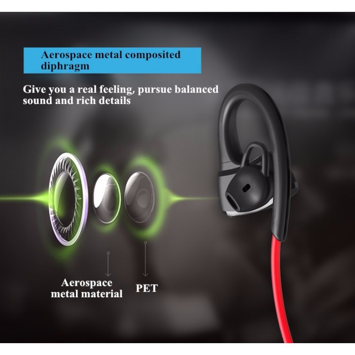 Ori DACOM P10 Sport Swimming IPX7 Waterproof Bluetooth Earphone TJ