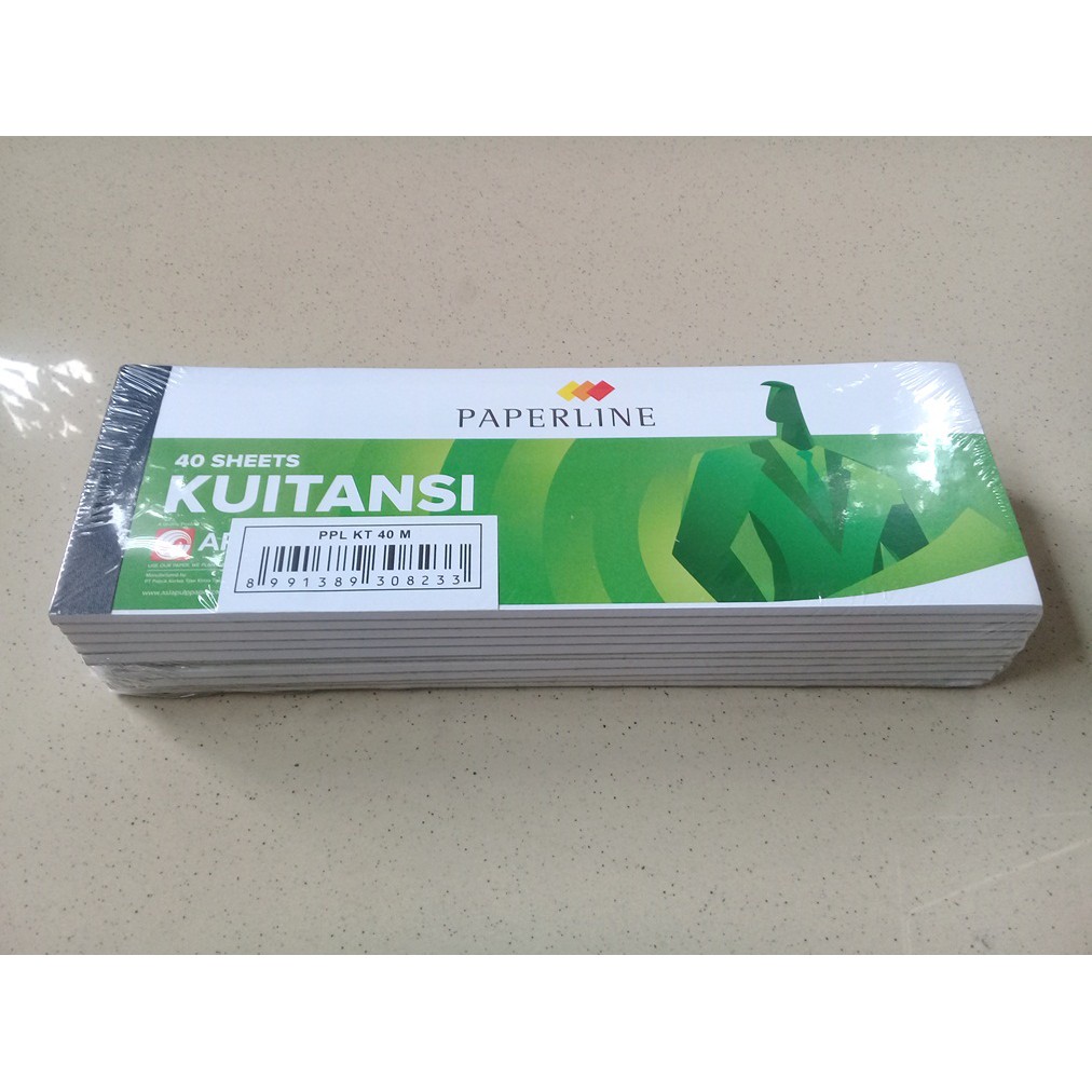 

Kuitansi Kecil 22.5cmx7.5cm 10 Buku - Paperline