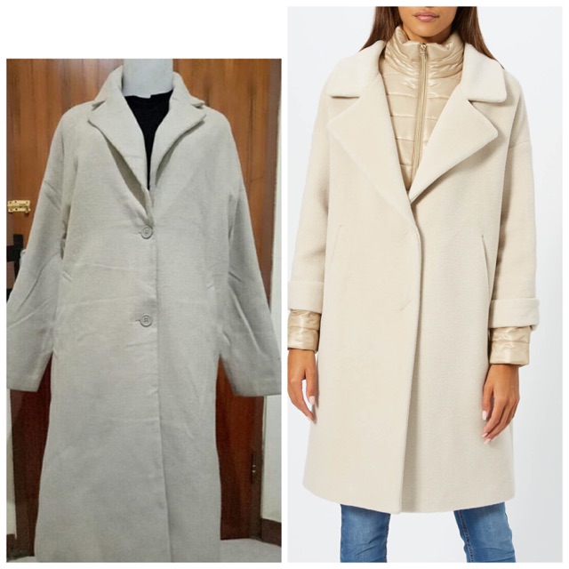 Preloved Wool Coat Merk Sense Of Place