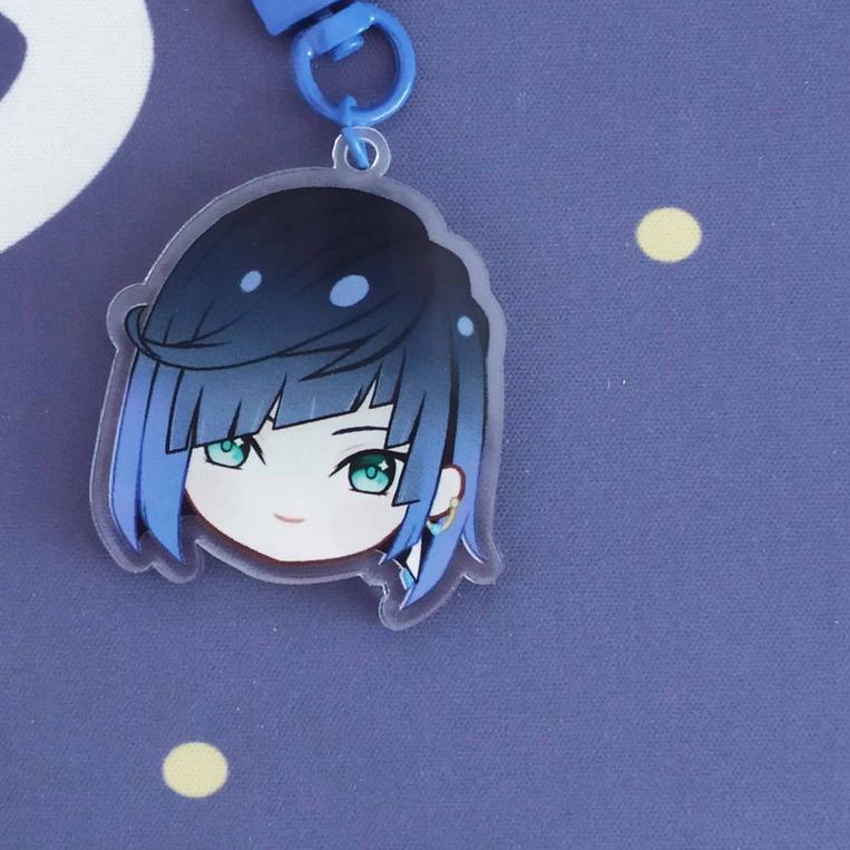 ❇ LIYUE PEEPS | Genshin Impact KEYCHAIN GANTUNGAN KUNCI | Hutao Ganyu Xiao Zhongli Tartaglia Childe 