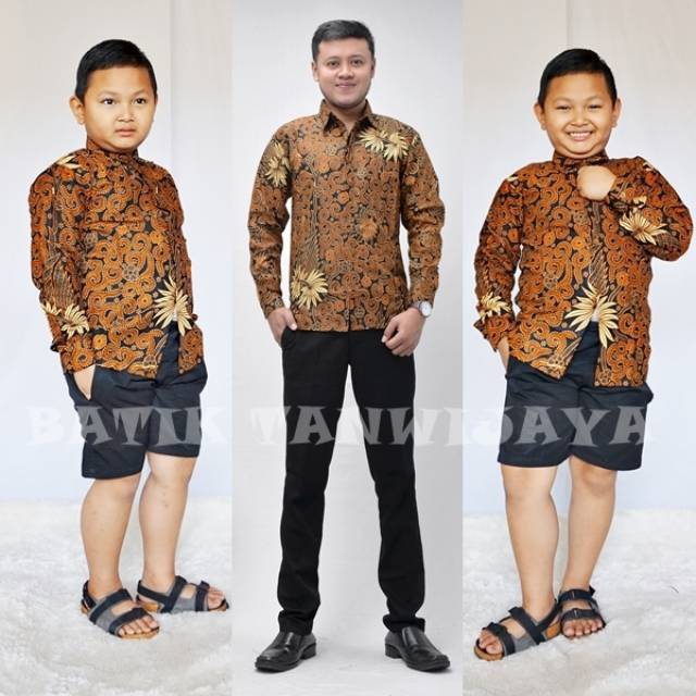 BATIK COUPLE PAPA ANAK COWOK || BATIK BAPAK ANAK COWOK || BAJU COUPLE BATIK BAPAK ANAK COWOK