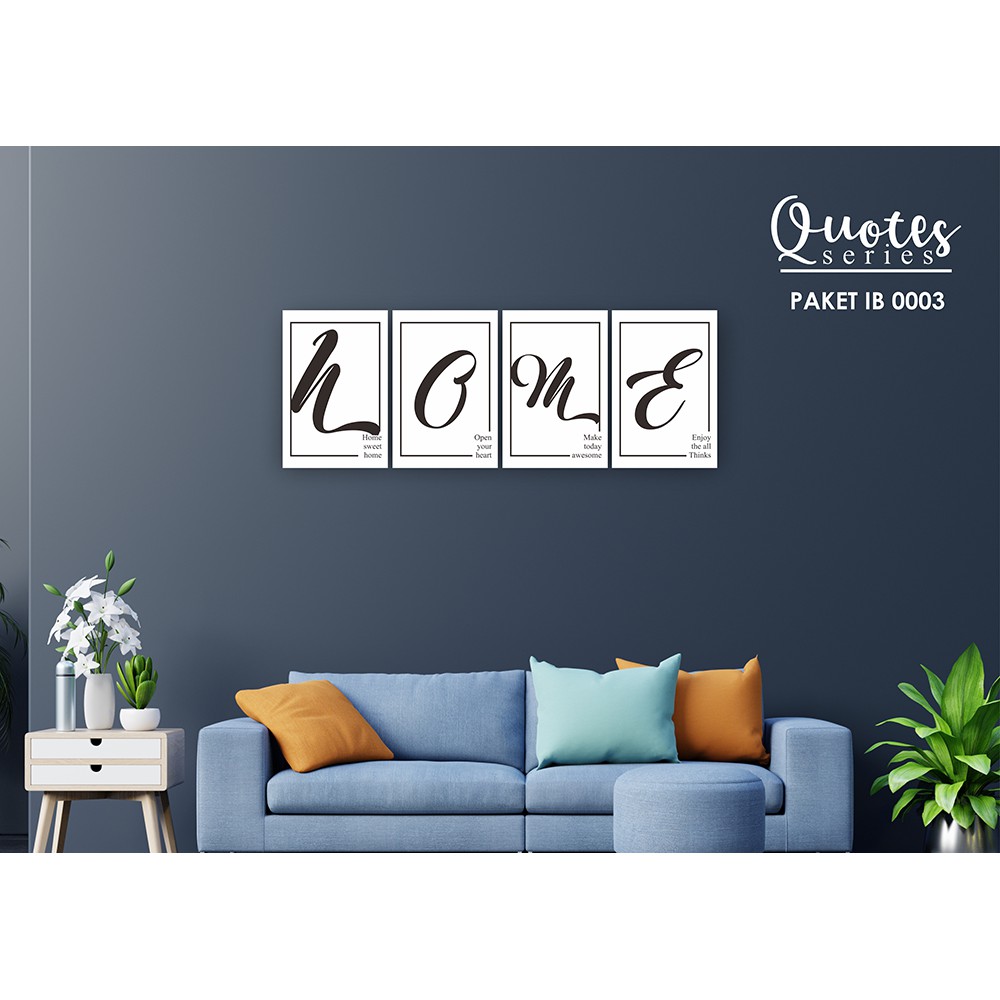 Walldecor Pajangan Dinding Home Quotes