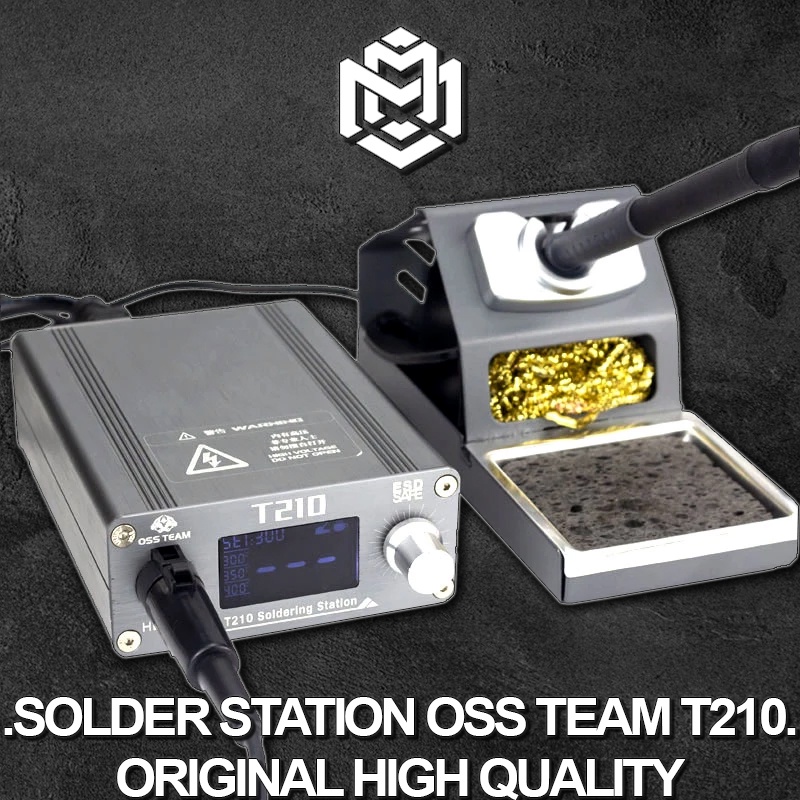 Jual Solder Station Oss Team T210 Free Mata Solder C210 / SOLDER