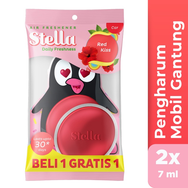 Jual Stella Daily Freshness Car Red Kiss Beli 1 Gratis 1 Pengharum