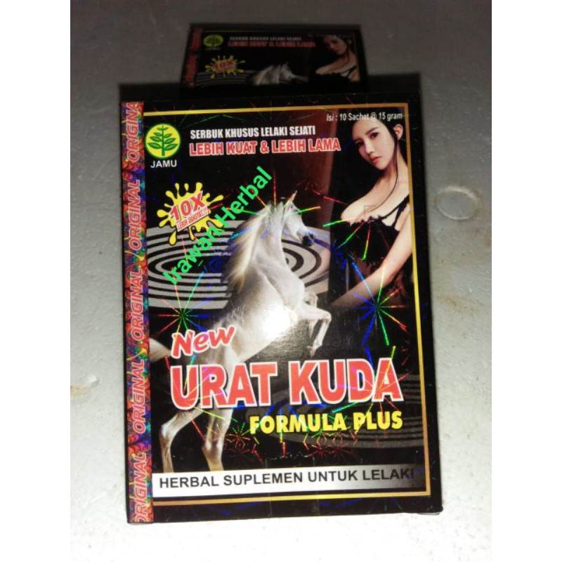 Urat kuda 10x serbuk isi 10
