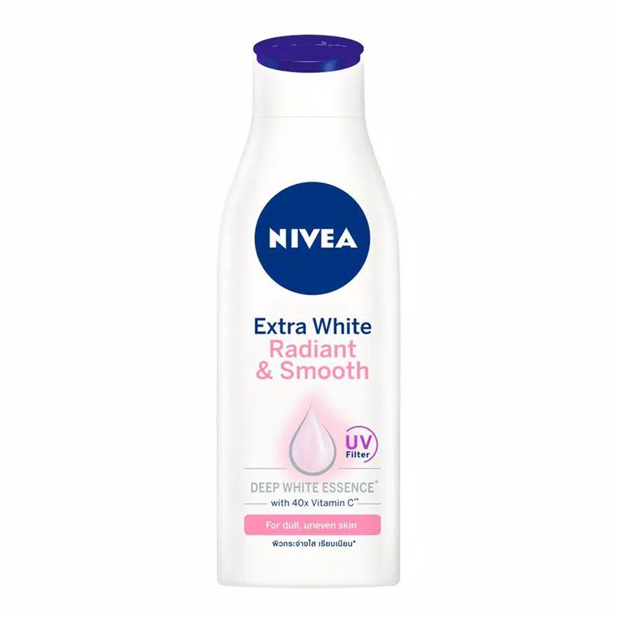 Nivea Extra White Radiant &amp; Smooth 100ml/200ml (100% Original)