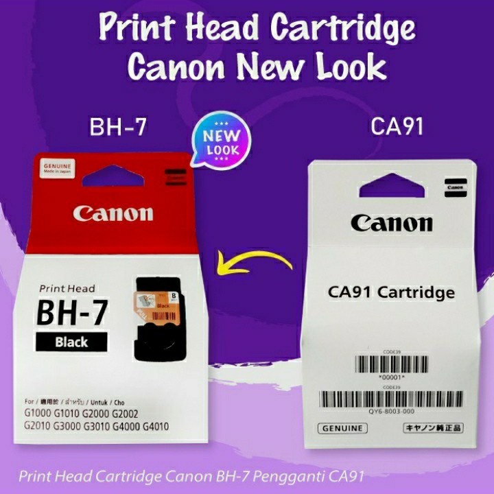 Print Head Cartridge Canon BH-7 BH7 BH 7 Black