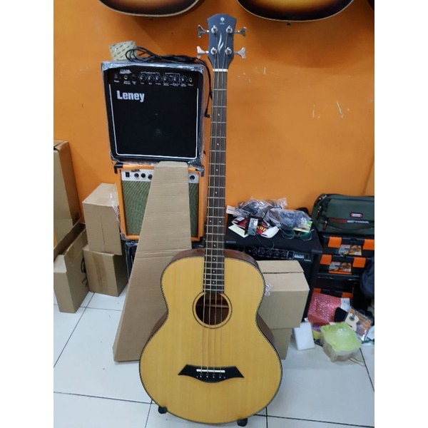 Dame lilies Bass 4c NAT Bass akustik elektrik original full solid