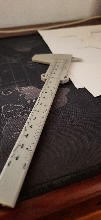 Jangka Sorong Plastik Murah Manual