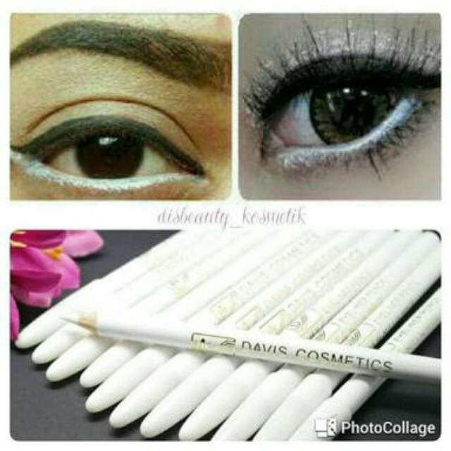 

PENSIL ELINER DAVIS PUTIH READY STOK