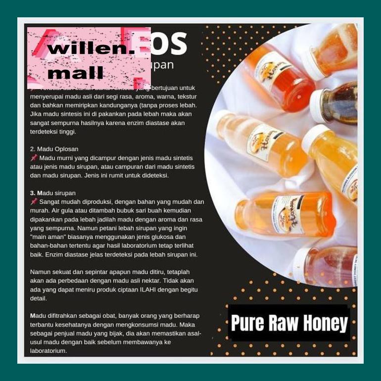 

S0Vitxd 500Gr Raw Honey - Unprocessed Honey - Hevea Honey S50Vt0H