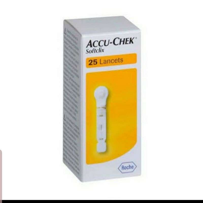 ACCU CHEK Softclix Lancet 25 jarum lancet isi 25 pcs