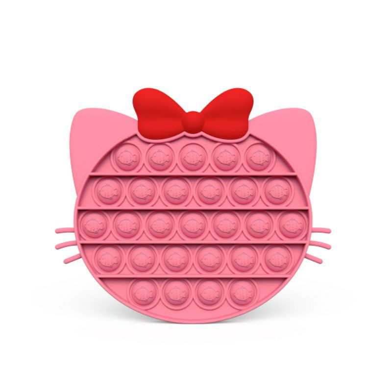 Jual Pop It Fidget Toy Hello Kitty Pink 