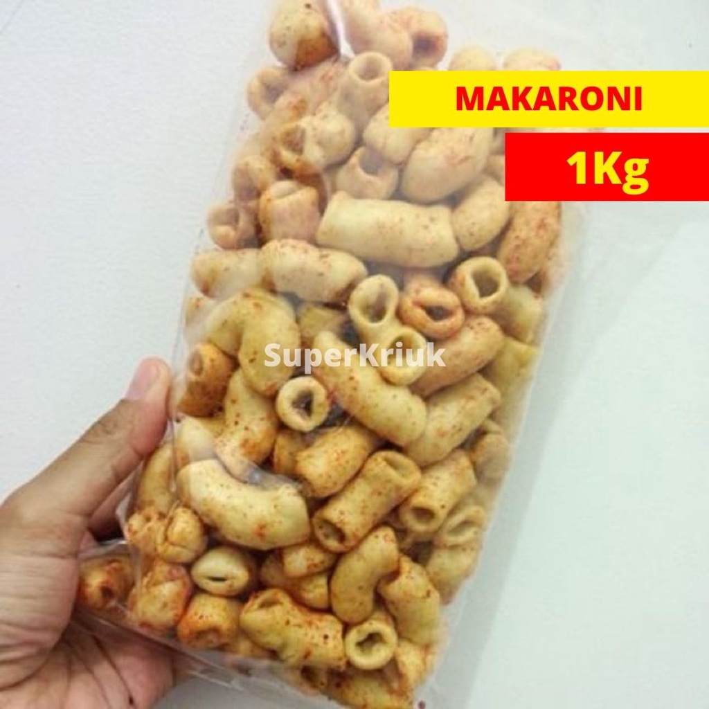 

Makaroni Mekar Macroni Rasa Pedas Asin Manis 1Kg