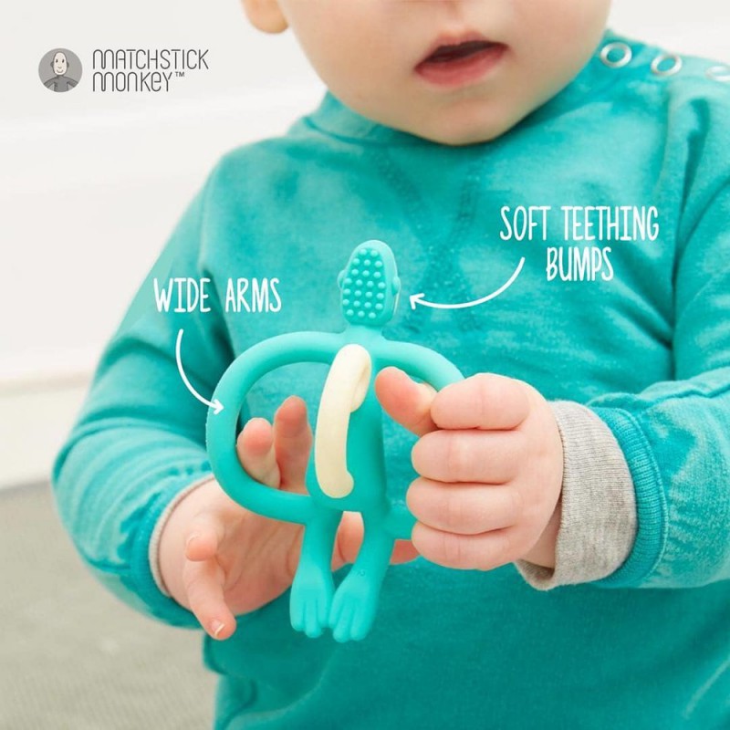 Matchstick Monkey Baby Teether Original - Tersedia Pilihan Warna