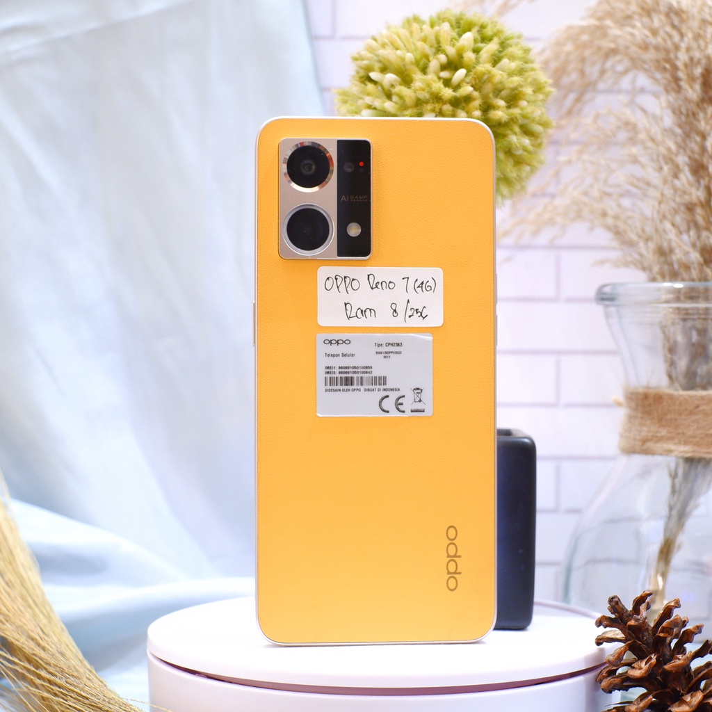 Oppo Reno 7 8/256Gb (4G) - Hp Bekas Second