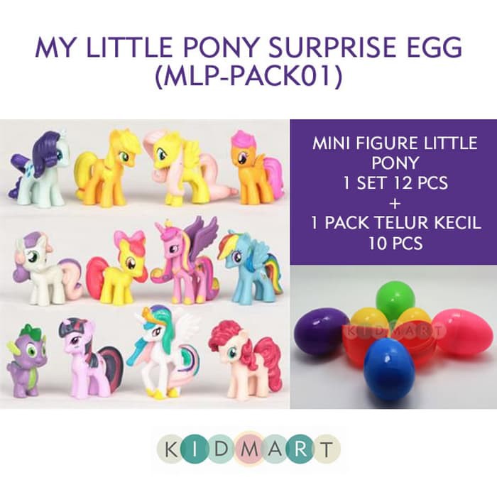 Mini Figure My Little Pony Surprise Egg Pack 01