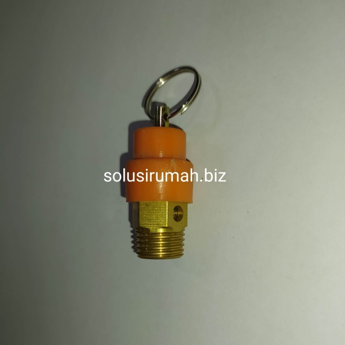 safety valve kompresor 1/4 inch safty otomatis kompressor orange super