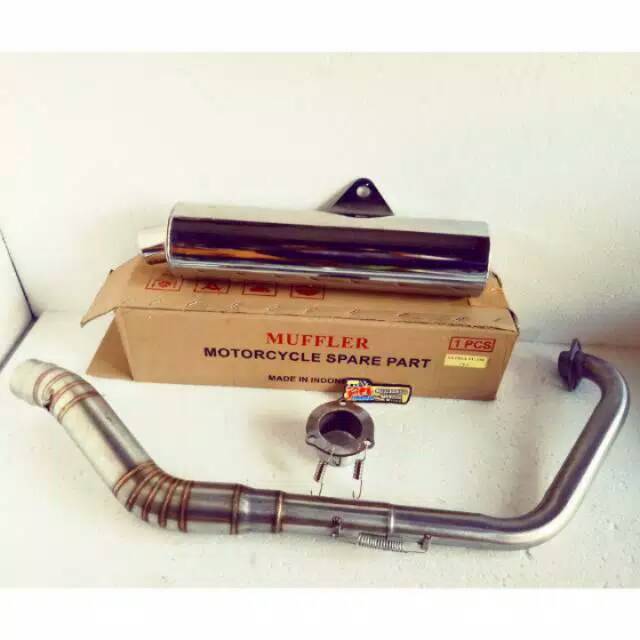 KNALPOT CKD STANDAR FULSET TINGGAL PASANG MOTOR FU SONIC VIXON MX CBR OLD CBR NEW VERZA MX KING THUN