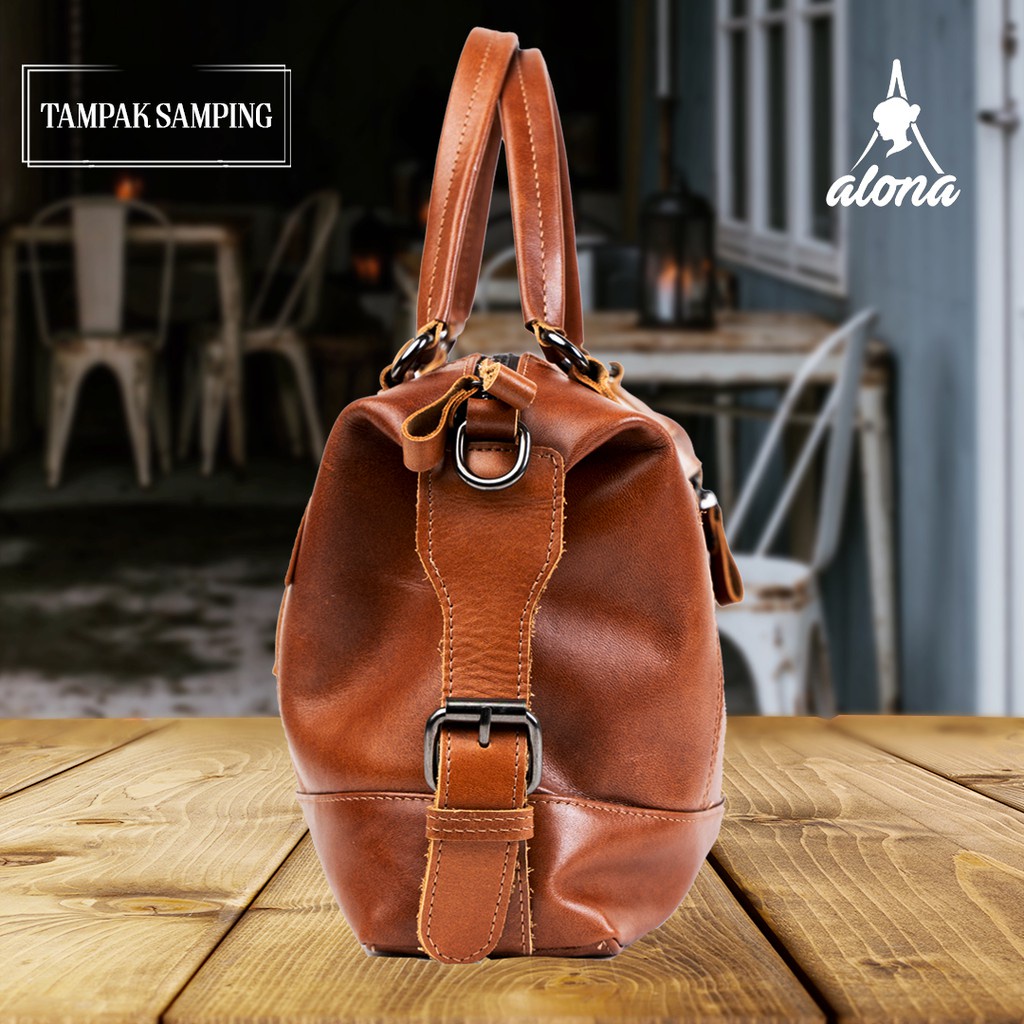 Tas Jinjing Freya Selempang Bahu Slempang Sling Shoulder Bag Bahan Kulit Asli Fashion Wanita Cewek Branded