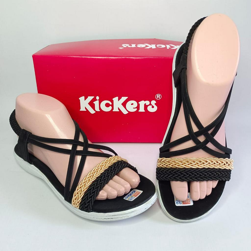 Promo!!!! Sandal Kickres Wanita Remaja/dewasa Murah model tali kepang