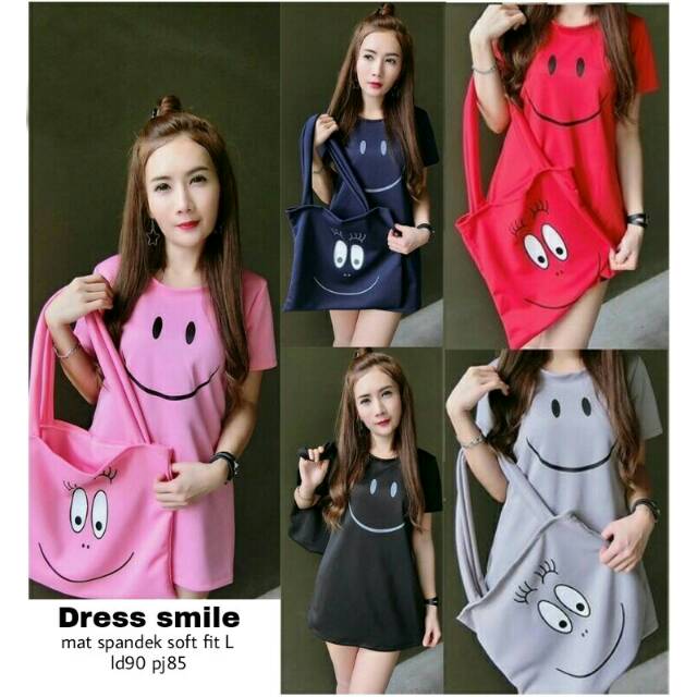 DRESS SMILE (FN)/ BAJU AJA