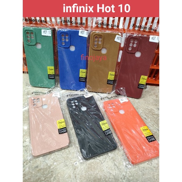 Softcase Infinix Hot 10 Silikon Casing Selicon Case Macaron Pelindung Pro Camera