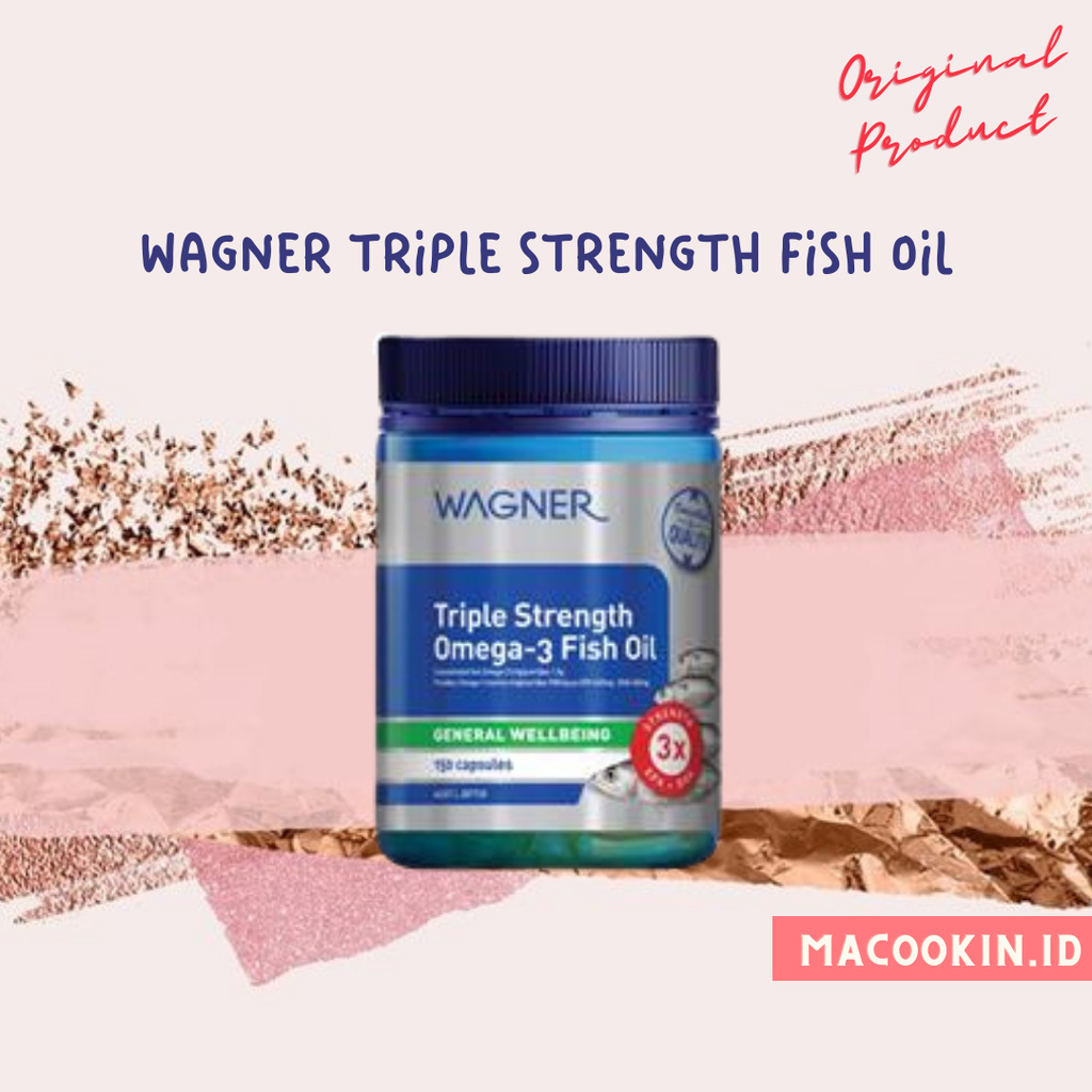Wagner Triple Strength Fish Oil 150 Capsules