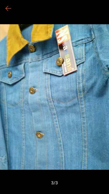 Jaket jeans anak