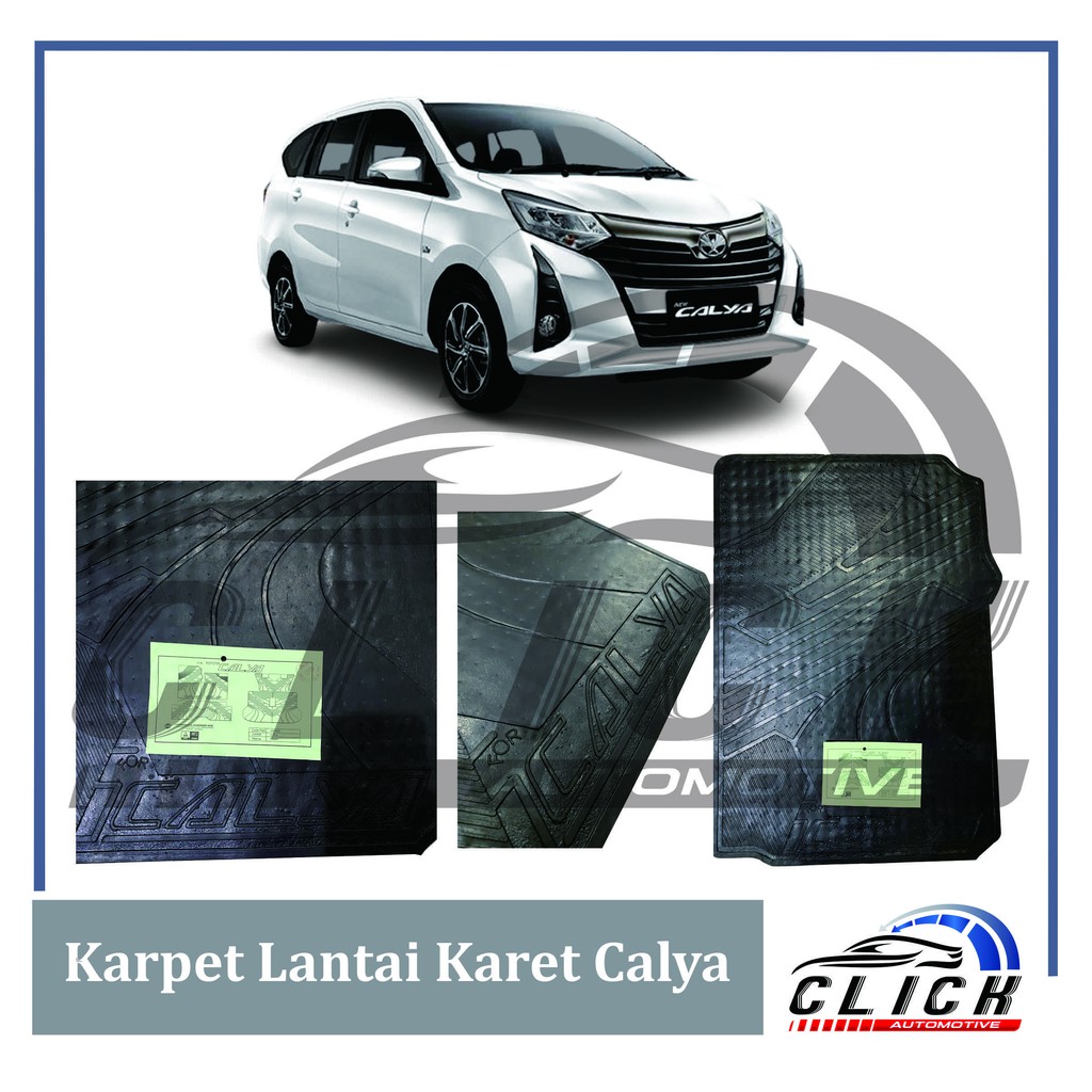 Karpet Lantai Karet Calya Satu Set | Karpet Lantai Karet Mobil Calya