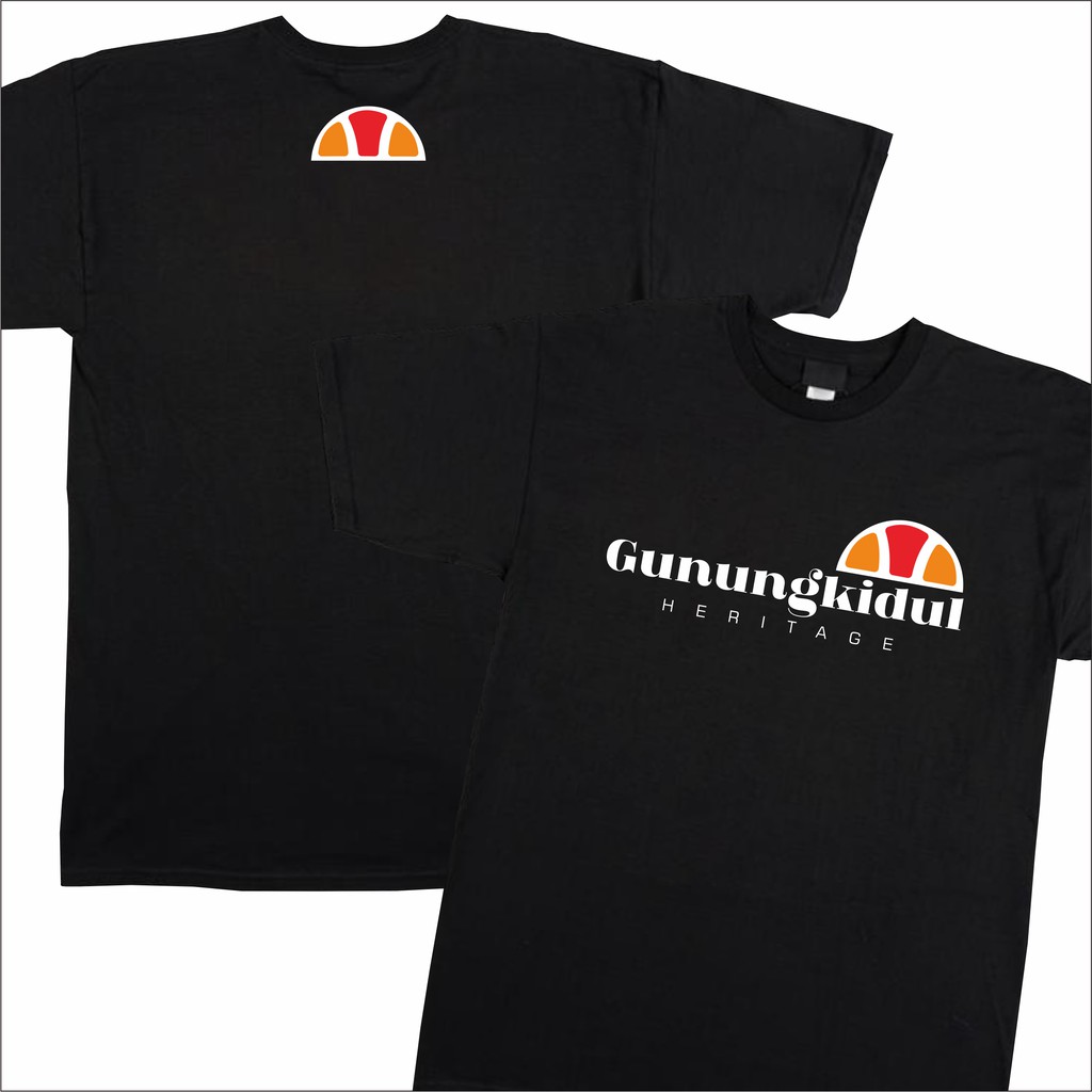 Kaos T Shirt Baju Pria Ellese Gunung Kidul