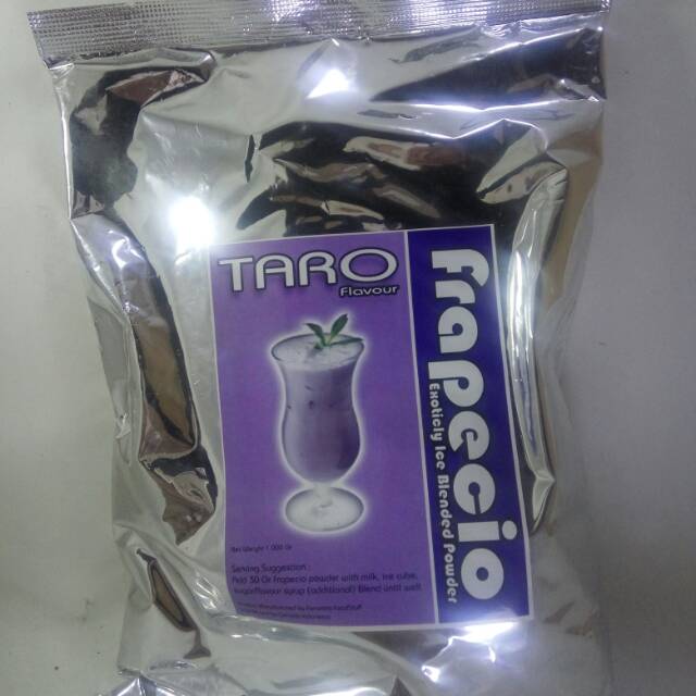 

PROMO POWDER PREMIUM ice blend FRAPECIO TARO buy 10 get 1 syurup MONIN 700ml