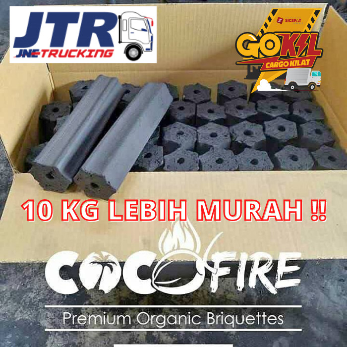 

NEW BRIKET ARANG COCOFIRE ORGANIC TANPA ASAP