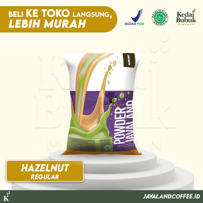 

BUBUK MINUMAN BUBBLE DRINKS 1KG RASA HAZELNUT