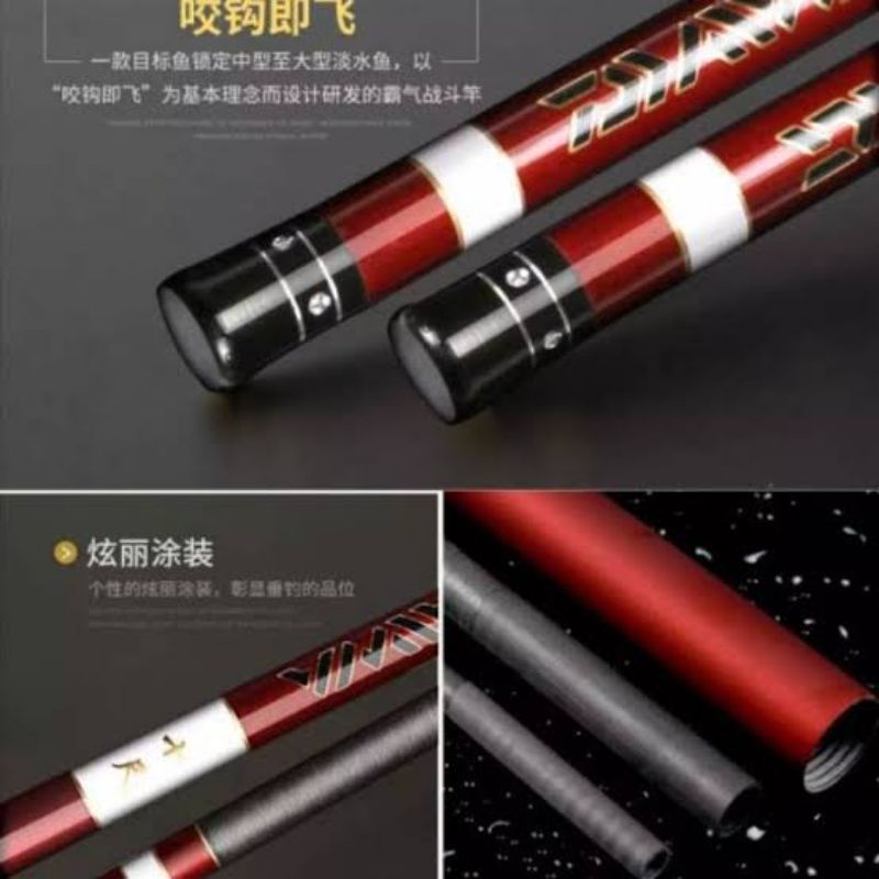 tegek daiwa red rose 12h