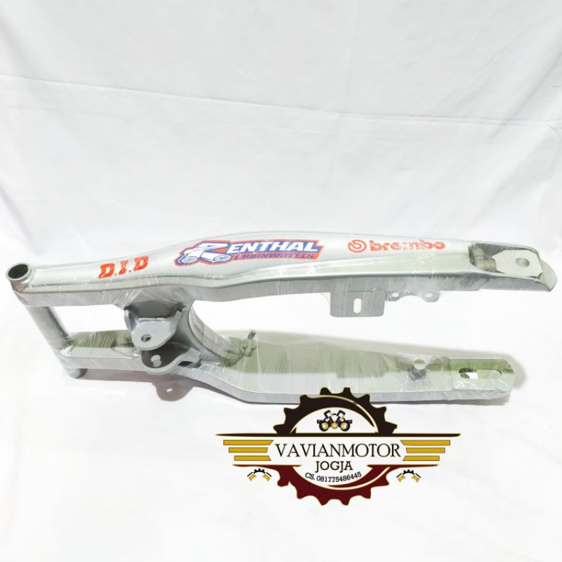 Swing ARM Lengan ayun Sapit urang Yamaha scorpio model KTM new silver