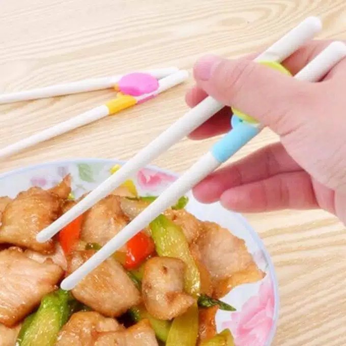 TRAINING CHOPSTICK / SUMPIT BELAJAR MAKAN UNTUK ANAK &amp; BALITA