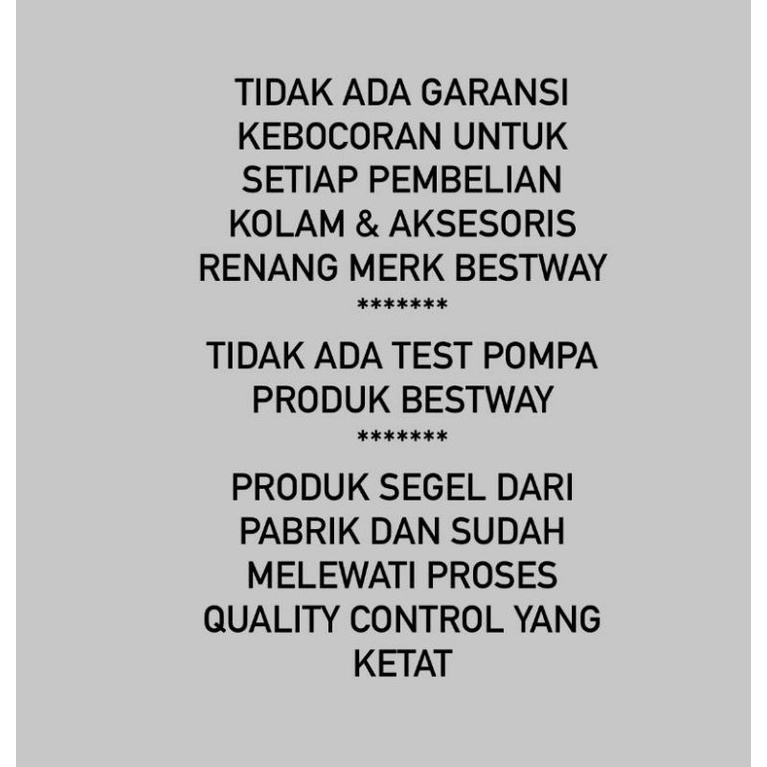 Bestway kolam 3 ring pool 51004/51005/51145