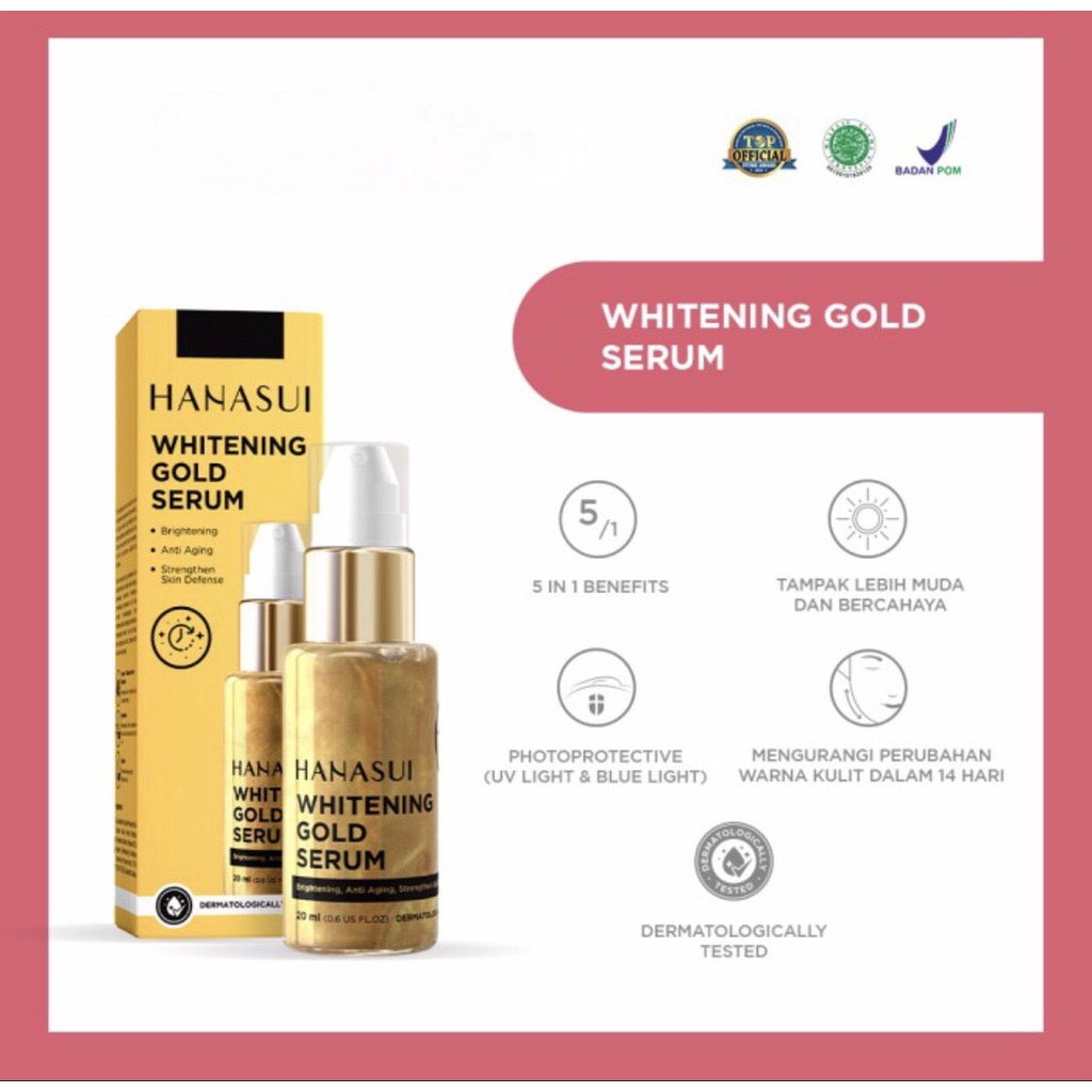 ★ BB ★ HANASUI Serum Whitening Gold