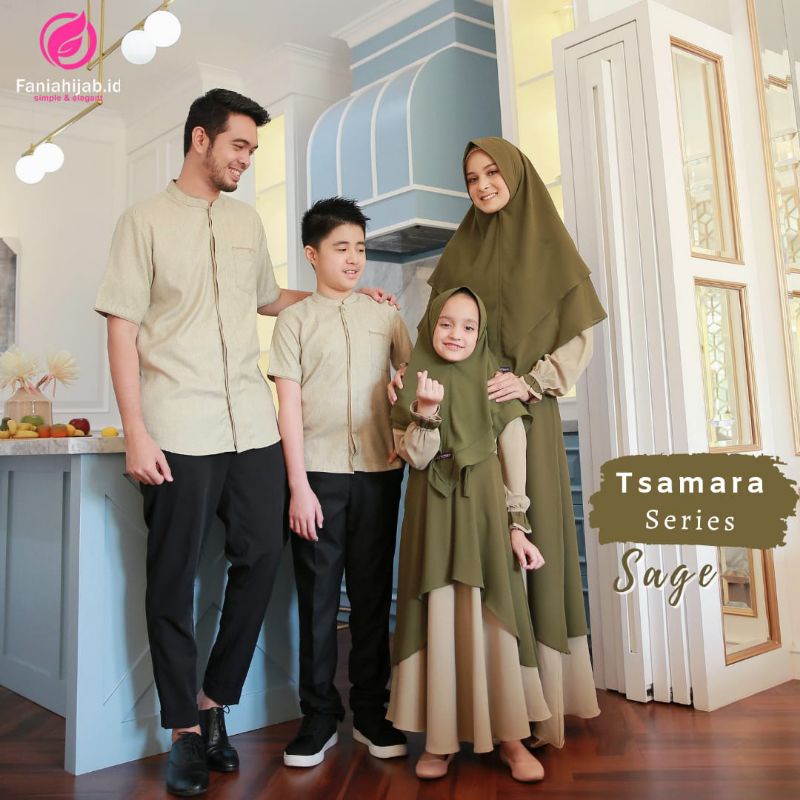 Tsamara ied series Sage Faniahijab.id / Sarimbit Fania Hijab 2022