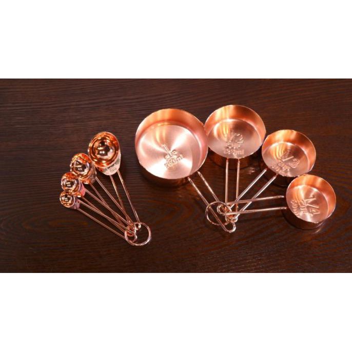 Charterhouse Set Measuring Cup + Measuring Spoon Rose Gold / Takar
