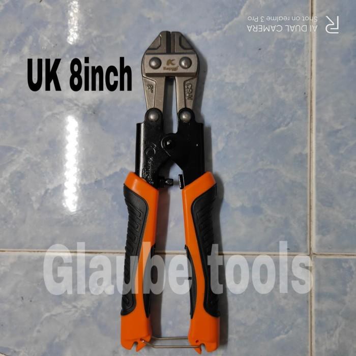 

Laube/ Kapusi Mini Bolt Cutter Pemotong Besi 8" Inch Gunting Beton Murah