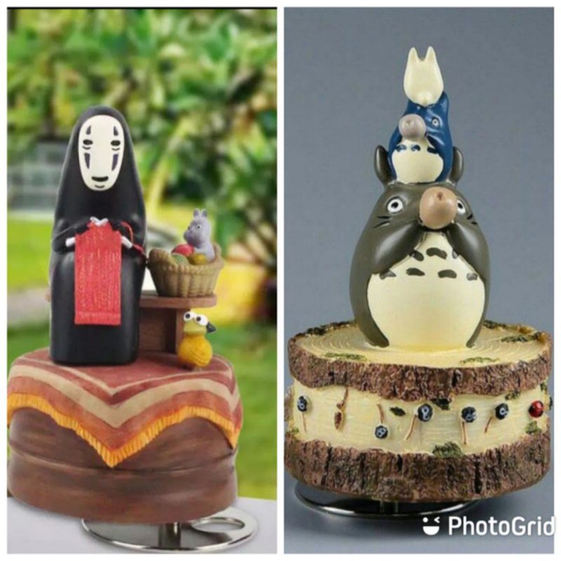Kotak musik totoro ghibli spirited away