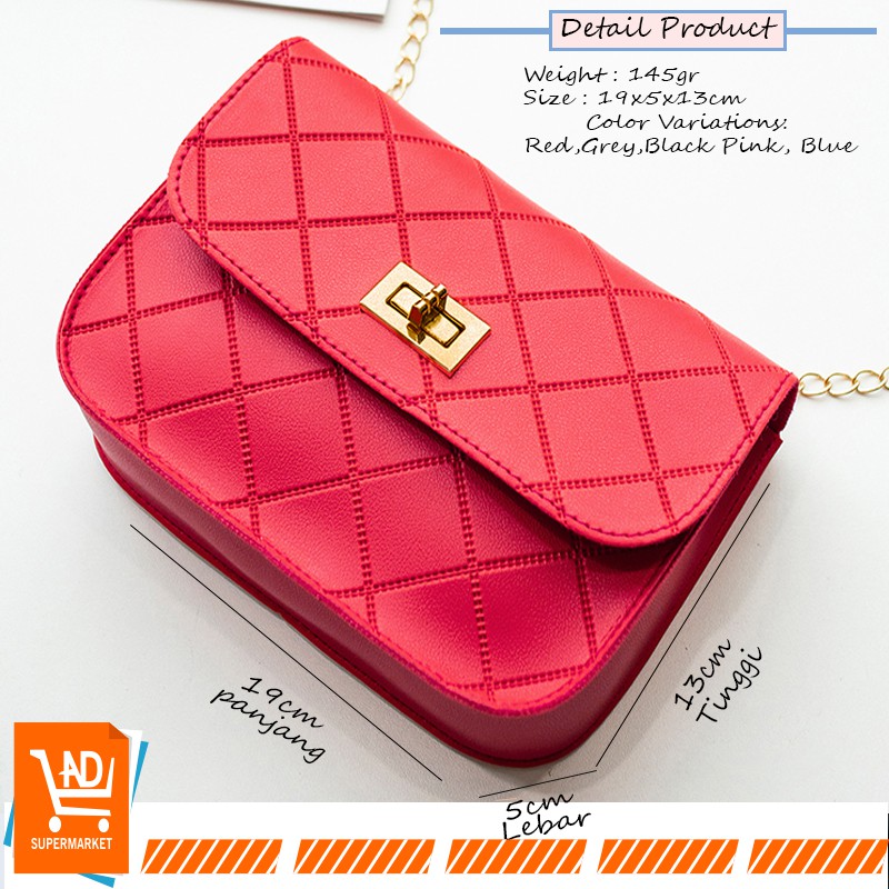 AND / COD / T90 Tas Selempang Wanita Import Tas Jalan Cewek Murah Terkini Style Perempuan Korean Tas Bahu