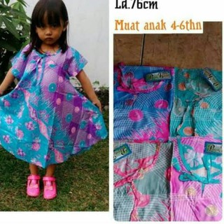 Big Sales ECER DASTER  BATIK  SOLONAN ANAK  PEREMPUAN  